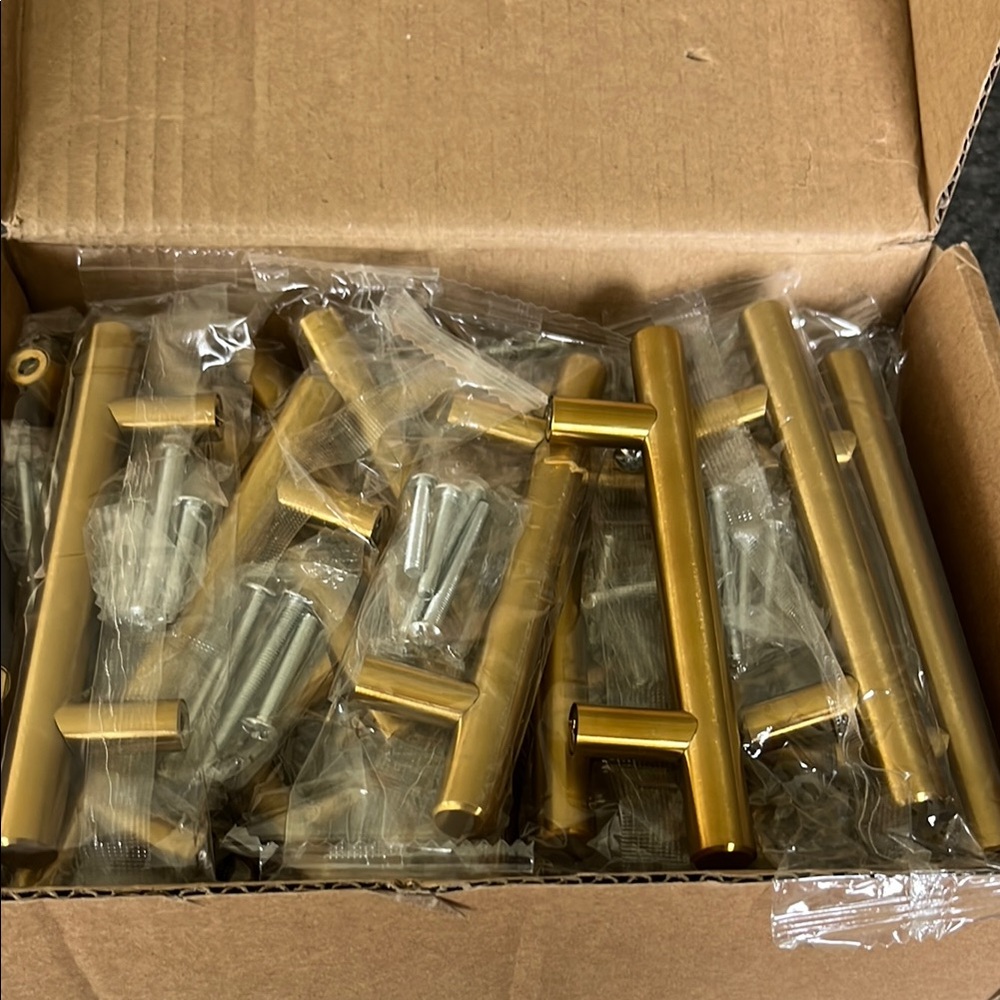 Gold Cabinet Handles Set